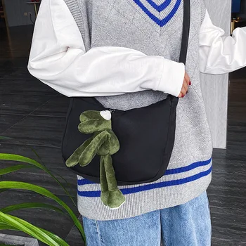 Women Bag Canvas Big Bag Women's Messenger Bag New Style All-match Casual Tooling Shoulder Bag 
Women Bag Canvas Big Bag Women's Messenger Bag New Style All-match Casual Tooling Shoulder Bag