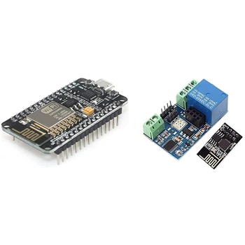 1x ESP8266 WiFi 5V 1 Channel Relay Delay Module & 3Pcs ESP8266 NodeMCU CP2102 ESP-12E WiFi Internet Development Board
1x ESP8266 WiFi 5V 1 Channel Relay Delay Module & 3Pcs ESP8266 NodeMCU CP2102 ESP-12E WiFi Internet Development Board