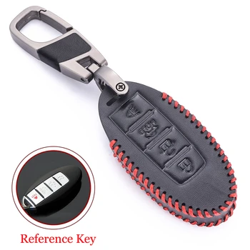 For Nissan Qashqai J10 J11 Accessories Leather Car Key Case Cover Holder For Nissan Juke Kicks Murano Rogue T32 T31 Tiida Shell
For Nissan Qashqai J10 J11 Accessories Leather Car Key Case Cover Holder For Nissan Juke Kicks Murano Rogue T32 T31 Tiida Shell
