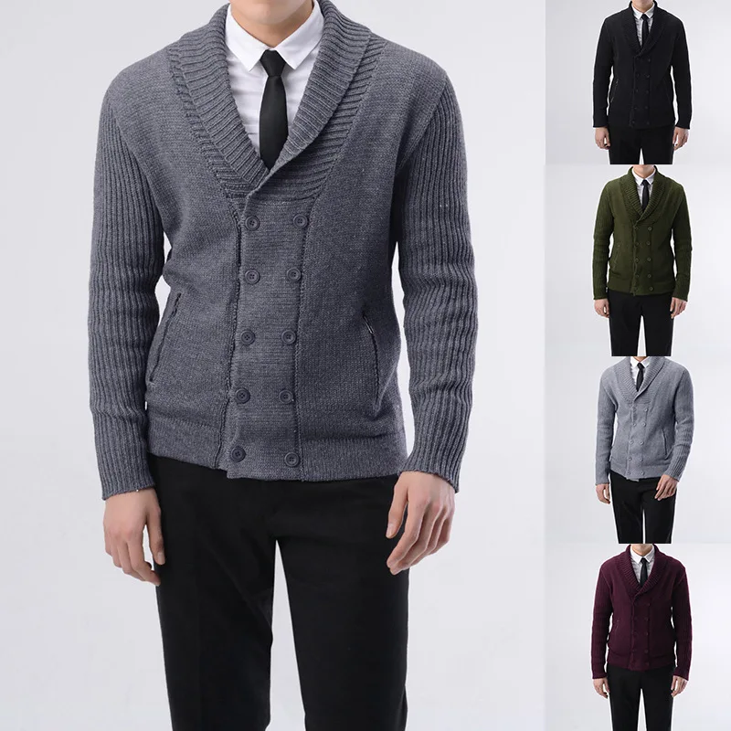 Spring 2020 new men's high quality morning stand up T-shirt double breasted long sleeve pocket fit top sweater
Spring 2020 new men's high quality morning stand up T-shirt double breasted long sleeve pocket fit top sweater
