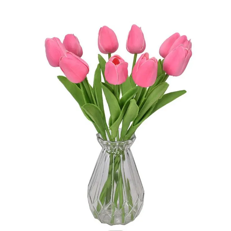 Цветы искусственные на ощупь 1 шт.|mini tulips|pu tuliptulip artificial |