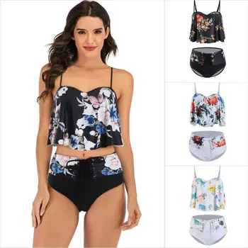 Factory Direct 2020 European and American New Swimsuits Large Multi-Color Printing Swimsuits High Waist Slimming Bikini
Factory Direct 2020 European and American New Swimsuits Large Multi-Color Printing Swimsuits High Waist Slimming Bikini