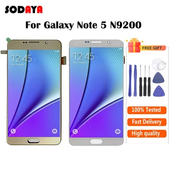 For Samsung Note 5 LCD N9200 N920A SM-N920 N920C LCD Screen + Touch Screen Digitizer Assembly For Samsung Note 5 Display
For Samsung Note 5 LCD N9200 N920A SM-N920 N920C LCD Screen + Touch Screen Digitizer Assembly For Samsung Note 5 Display