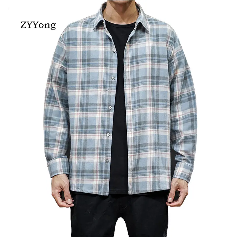 2020 Spring New Japanese Large Size Men's Original Small Fresh Loose Casual Plaid Trend Shirt size M, L, XL, 2XL, 3XL, 4XL, 5XL
2020 Spring New Japanese Large Size Men's Original Small Fresh Loose Casual Plaid Trend Shirt size M, L, XL, 2XL, 3XL, 4XL, 5XL