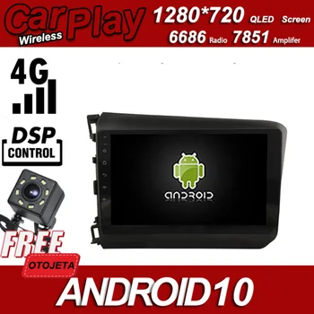 Zinc Alloy Case Car Android 10 Player for Honda CIVIC 2014 stereo Multimedia Wireless Carplay Bluetooth GPS Radio Head Unit
Zinc Alloy Case Car Android 10 Player for Honda CIVIC 2014 stereo Multimedia Wireless Carplay Bluetooth GPS Radio Head Unit