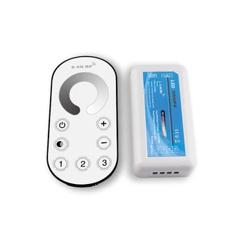 12v-24v single color led controller 2.4G 3 Zone touch remote led dimmer for single color strip lights
12v-24v single color led controller 2.4G 3 Zone touch remote led dimmer for single color strip lights