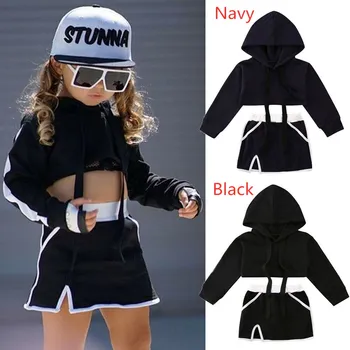 2019 New Toddler Kids Baby Girls Clothes Hooded Sweatshirt Crop Tops Mini Skirts Outfits 2Pcs Tracksuit Clothes Sportswear 1-6T
2019 New Toddler Kids Baby Girls Clothes Hooded Sweatshirt Crop Tops Mini Skirts Outfits 2Pcs Tracksuit Clothes Sportswear 1-6T