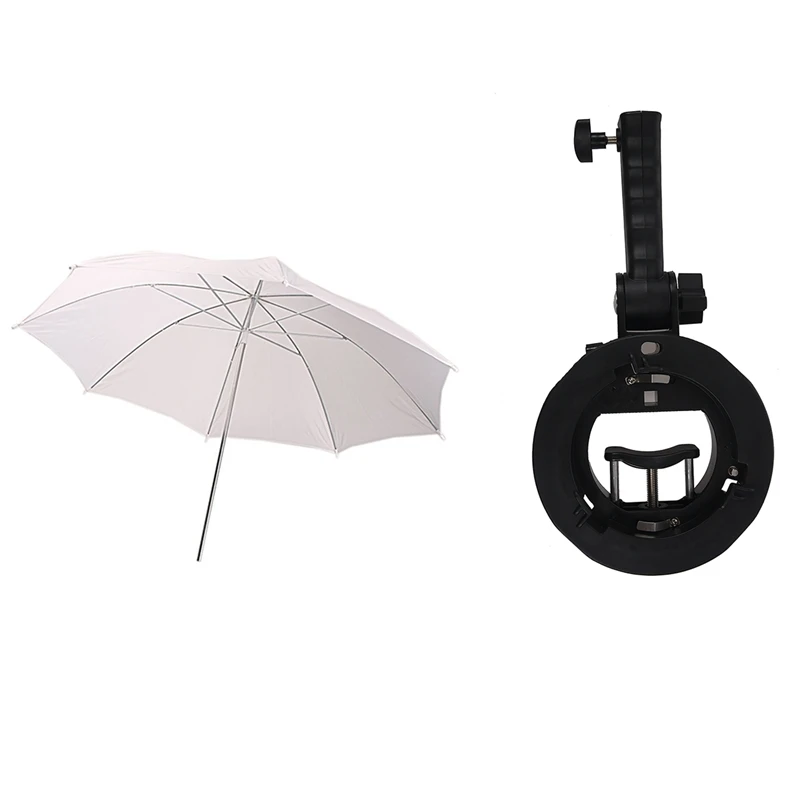 1 Pcs 33 Inch Studio Flash Translucent White Soft Umbrella & 1 Pcs Bracket Pro Mount Adapter Holder for Speedlite Snoot Flash So
1 Pcs 33 Inch Studio Flash Translucent White Soft Umbrella & 1 Pcs Bracket Pro Mount Adapter Holder for Speedlite Snoot Flash So