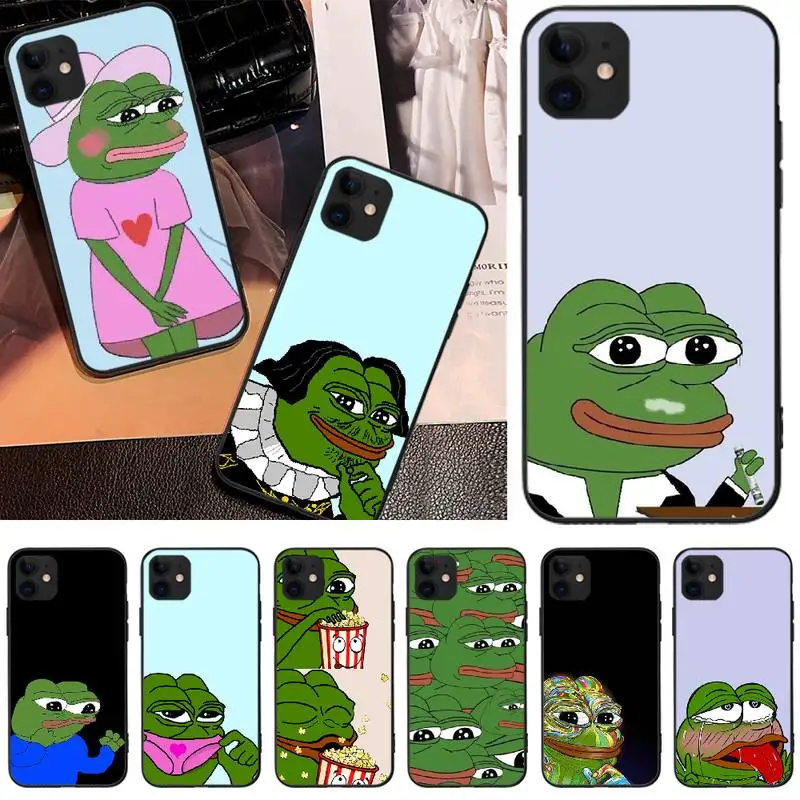 LJHYDFCNB Funny The Frog Pepe face crying Coque Shell Phone Case For iPhone 5C 6 6S 7 8 plus X XS XR XS MAX 11 11 pro 11 Pro Max
LJHYDFCNB Funny The Frog Pepe face crying Coque Shell Phone Case For iPhone 5C 6 6S 7 8 plus X XS XR XS MAX 11 11 pro 11 Pro Max