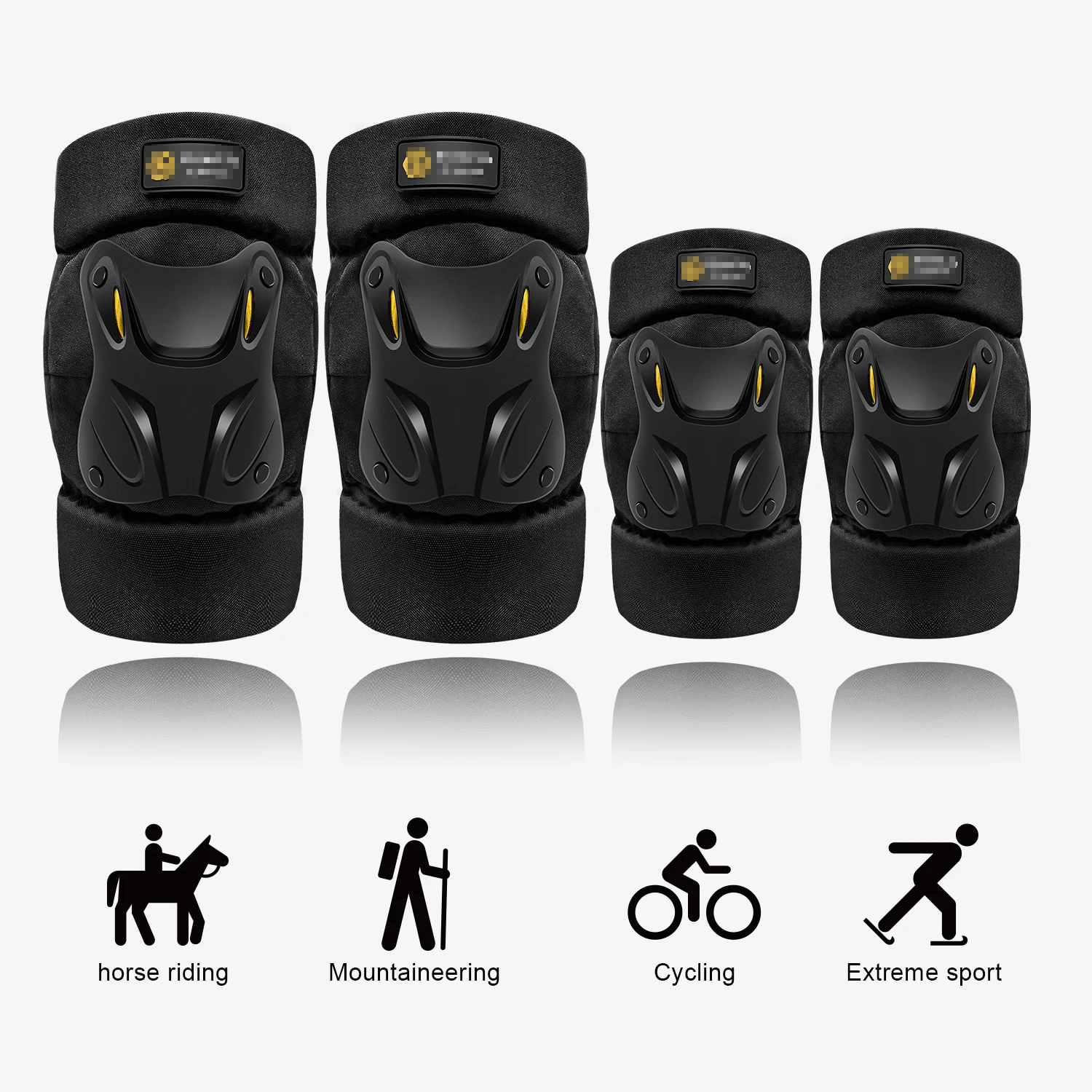 

Motorcycle Riding Knee Pads Elbow Protector Gear Safety Racing Cycling Skating Guards Brace Support Kneepad