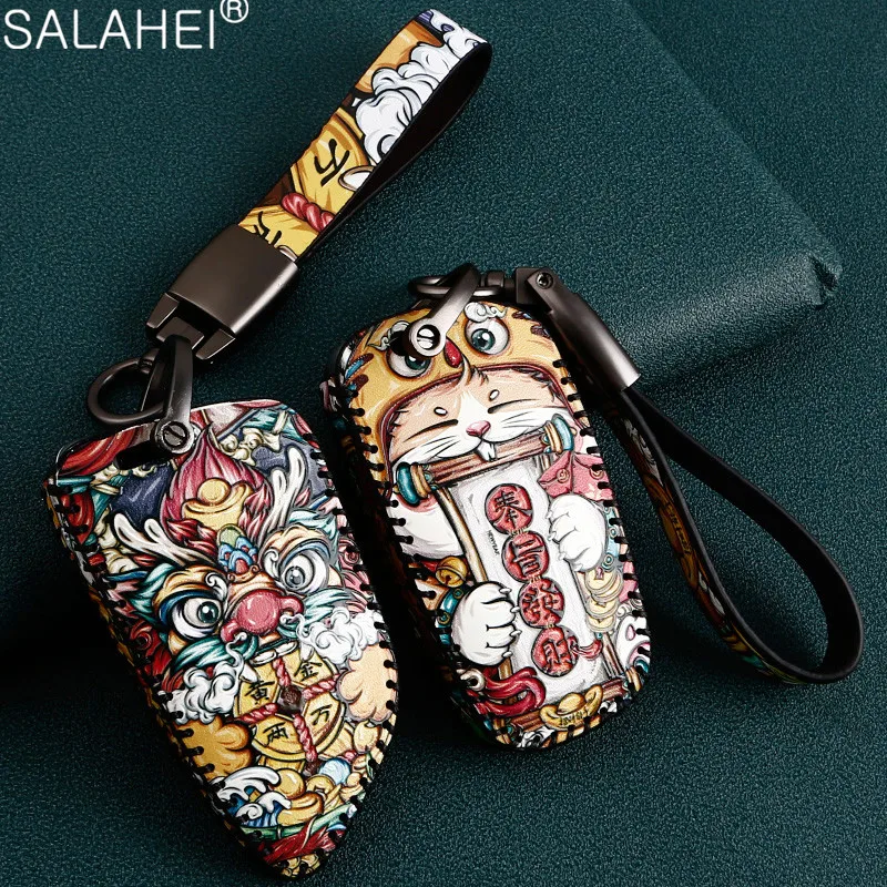 Leather Smart Car Key Cover Case Shell For BMW G30 X1 X3 X5 F07 F11 F15 F20 F31 F48 E90 E36 Auto Protect Accessories Key Covers
Leather Smart Car Key Cover Case Shell For BMW G30 X1 X3 X5 F07 F11 F15 F20 F31 F48 E90 E36 Auto Protect Accessories Key Covers