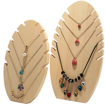 Novelty Handmade Wooden Oval Necklace Chain Jewelry Display Stand Wedding Party Gift New
Novelty Handmade Wooden Oval Necklace Chain Jewelry Display Stand Wedding Party Gift New