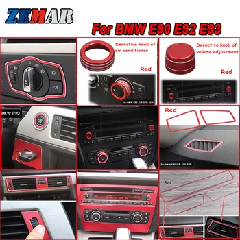 Red Aluminum Alloy Sticker For BMW E90 E91 E92 E93 3 Series Center Console Air Outlet Decorative Interior M Styling Accessories
Red Aluminum Alloy Sticker For BMW E90 E91 E92 E93 3 Series Center Console Air Outlet Decorative Interior M Styling Accessories