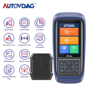 XTOOL A30 PRO OBD2 Car Automotive Full systems Diagnostic Tool With 12 Kinds Special Functions Code Reader Scanner With BT/WIFI
XTOOL A30 PRO OBD2 Car Automotive Full systems Diagnostic Tool With 12 Kinds Special Functions Code Reader Scanner With BT/WIFI