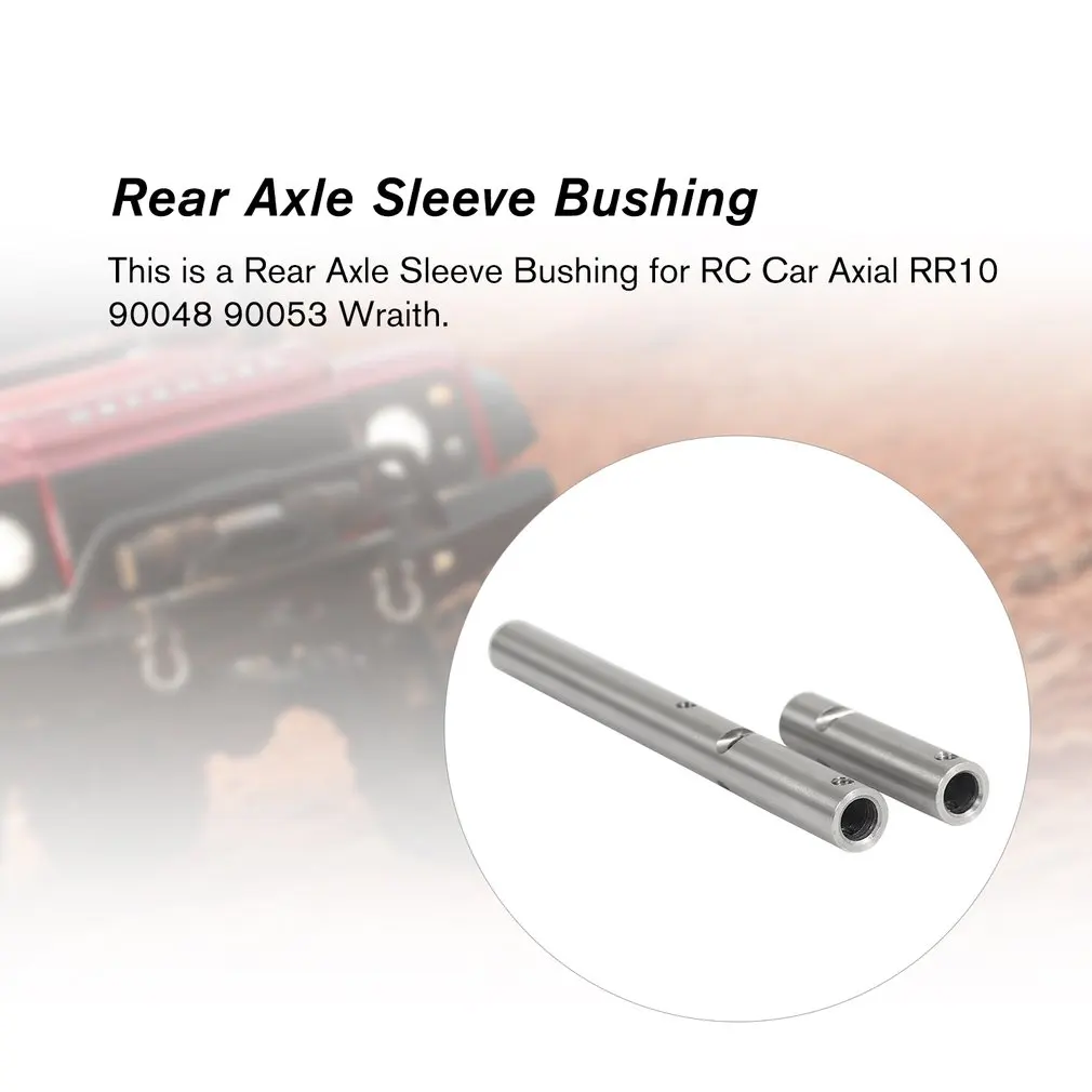 Stainless Steel RC Car Axle Sleeve Rear Axle Sleeve Bushing Counterweight rod for Axial RR10 90048 90053 Wraith Accessories
Stainless Steel RC Car Axle Sleeve Rear Axle Sleeve Bushing Counterweight rod for Axial RR10 90048 90053 Wraith Accessories