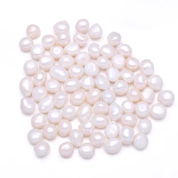 White Double-sided Light Naked Pearl Bead Natural Freshwater Baroque Pearls for Necklace Bracelet Jewelry Making DIY 7-12mm
White Double-sided Light Naked Pearl Bead Natural Freshwater Baroque Pearls for Necklace Bracelet Jewelry Making DIY 7-12mm