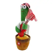 Singing Cactus Plush Toys Electronic Shaking Cactus Toy Fun Decor Talking Talking Parrot Panda Robot Dog Toy Panda
Singing Cactus Plush Toys Electronic Shaking Cactus Toy Fun Decor Talking Talking Parrot Panda Robot Dog Toy Panda