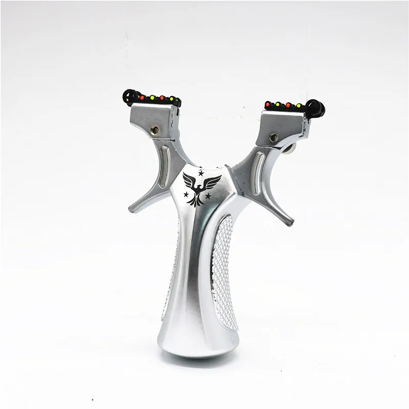 Slingshot New Zinc Alloy Catapult Weight 186g Power Sling Shot Hunting Shooting Un-hurtable Outdoor Shooting Hunting Game
Slingshot New Zinc Alloy Catapult Weight 186g Power Sling Shot Hunting Shooting Un-hurtable Outdoor Shooting Hunting Game