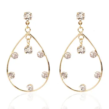 Bohemian Style Creative Cool Alloy Diamond Set Drop-Shaped Earrings Cross Border Europe and America Ear Stud Female F7790
Bohemian Style Creative Cool Alloy Diamond Set Drop-Shaped Earrings Cross Border Europe and America Ear Stud Female F7790