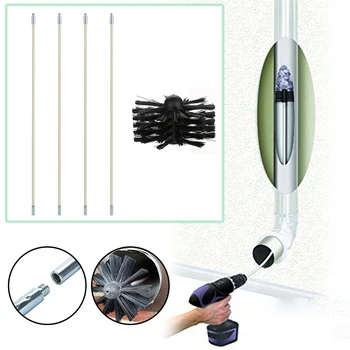 Round Flexible Rod Flue Fire Chimney Cleaner Kit Household Electric Rotating Drill Brush Hand Tools Dryer Duct
Round Flexible Rod Flue Fire Chimney Cleaner Kit Household Electric Rotating Drill Brush Hand Tools Dryer Duct