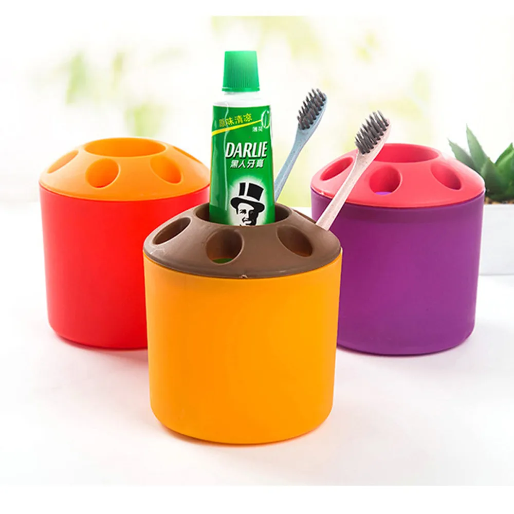 Multifunctional Couple Toothbrush Holder Plastic Pen Holder Desktop Storage Holder Creative Toothbrush Holder Porous Toothbrush
Multifunctional Couple Toothbrush Holder Plastic Pen Holder Desktop Storage Holder Creative Toothbrush Holder Porous Toothbrush