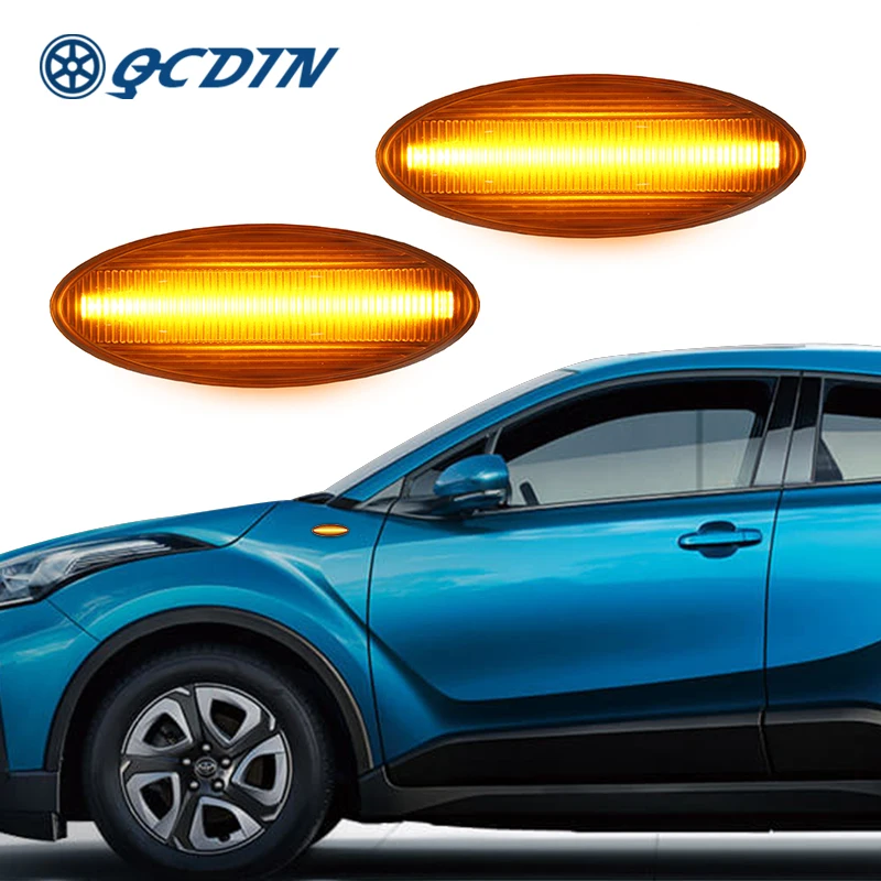 QCDIN For Toyota Corolla Amber LED Side Marker Light Turn Signal Light T10 Adapter Non-Polarity Signal Light For Yaris Mk2 P9
QCDIN For Toyota Corolla Amber LED Side Marker Light Turn Signal Light T10 Adapter Non-Polarity Signal Light For Yaris Mk2 P9