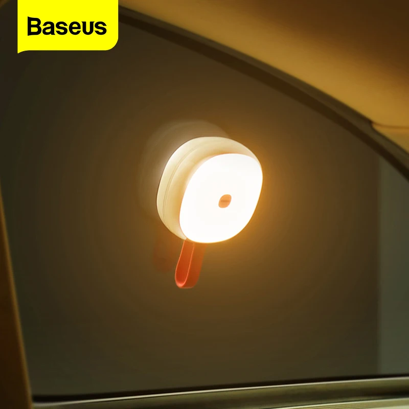Baseus портативный солнечный Ночник светильник лампа для чтения автомобиля/дома