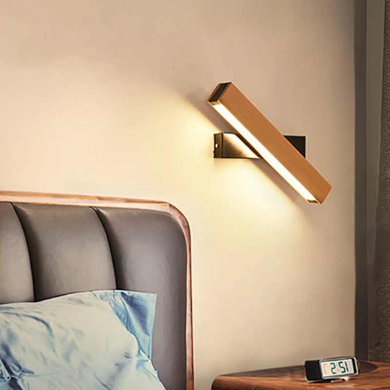 Northern Europe LED Solid Wood Wall Lamp Bedroom Bedside Living Room Wall Lighting Modern Simplicity Whirling Study Lamps
Northern Europe LED Solid Wood Wall Lamp Bedroom Bedside Living Room Wall Lighting Modern Simplicity Whirling Study Lamps