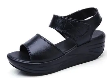 YEELOCA 2020 Ladies Female Genuine Leather Shoes Sandals Woman Platform Hook Loop Casual ZE002
YEELOCA 2020 Ladies Female Genuine Leather Shoes Sandals Woman Platform Hook Loop Casual ZE002