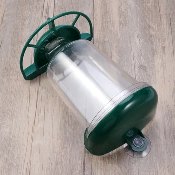 Clear Plastic Window Wild Bird Feeder with Sucker for Songbird Parrot
Clear Plastic Window Wild Bird Feeder with Sucker for Songbird Parrot