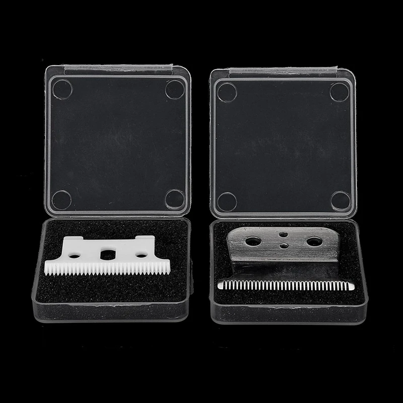2Pcs Strong Barber Ceramic Shop Cutter + Metal Bottom Cutter for Andis Electric Hair Trimmer Cutting Machine Clipper Accessories
2Pcs Strong Barber Ceramic Shop Cutter + Metal Bottom Cutter for Andis Electric Hair Trimmer Cutting Machine Clipper Accessories