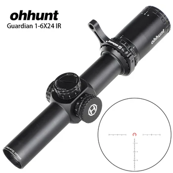 Guardian 1-6X24 IR Hunting Riflescopes Compact Glass Etched Reticle llluminate Turrets Lock Reset Tactical Optical Sight
Guardian 1-6X24 IR Hunting Riflescopes Compact Glass Etched Reticle llluminate Turrets Lock Reset Tactical Optical Sight
