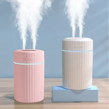 

2L High Capacity Diffuser For Home And Office Humidifier Double Spray Aromatherapy Mist Maker Winter Mute USB Air Humidificador
