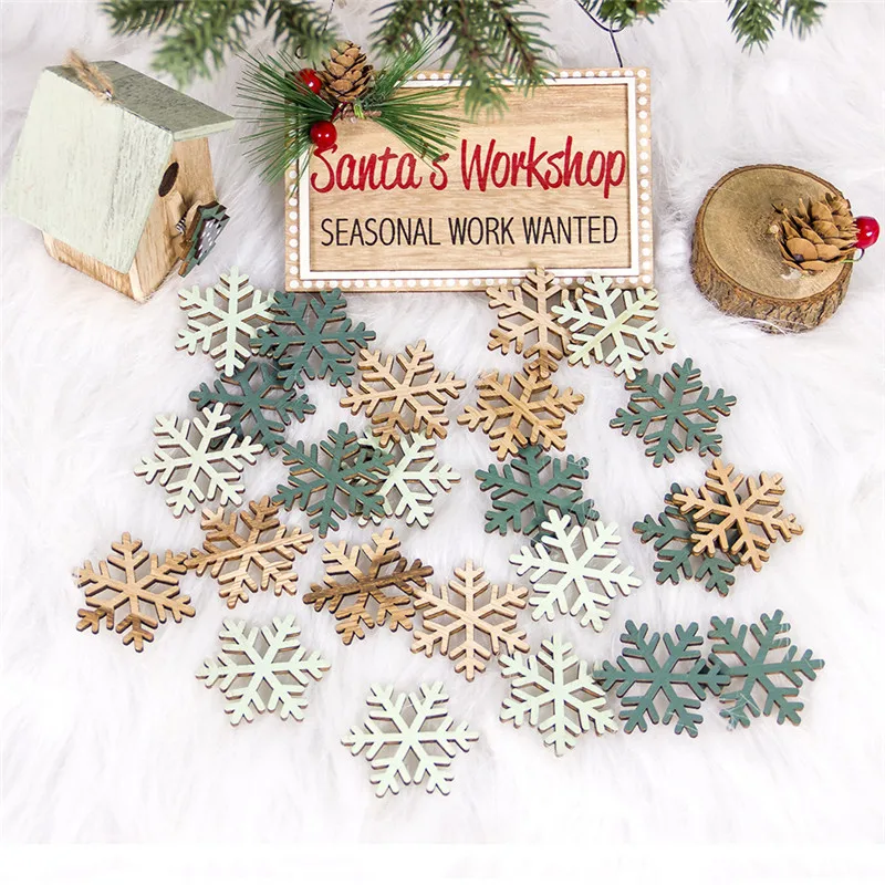 24PCS New Year 2020 Crafts Wooden Pendants Xmas Tree DIY Christmas Tree Decorations for Home Kids Gift Hanging Drop Ornaments
24PCS New Year 2020 Crafts Wooden Pendants Xmas Tree DIY Christmas Tree Decorations for Home Kids Gift Hanging Drop Ornaments