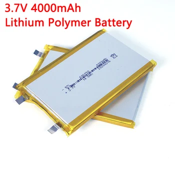 3.7V 606090 Polymer lithium battery 4000mAh Large capacity Tablet computer, Mobile power supply DIY batteries
3.7V 606090 Polymer lithium battery 4000mAh Large capacity Tablet computer, Mobile power supply DIY batteries