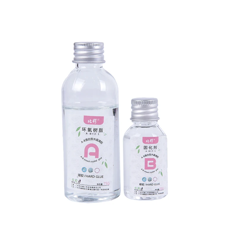 2pcs/ste High Adhesive Clear Resin Epoxy 3:1 AB Crystal Glue Resin Jewelry Making Diy Tool 25ml + 75ml
2pcs/ste High Adhesive Clear Resin Epoxy 3:1 AB Crystal Glue Resin Jewelry Making Diy Tool 25ml + 75ml