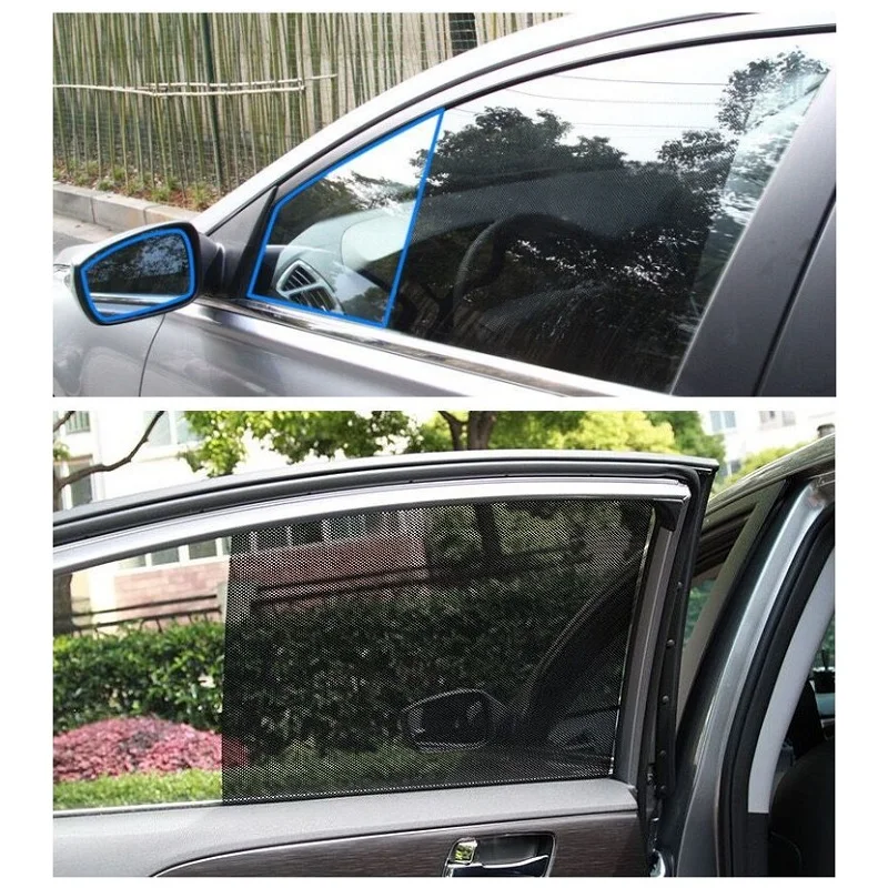 Car Sun Shades Film Sun Protection Window Cover Black PVC Sunshade Side Window Shield with Small Holes 2pcs
Car Sun Shades Film Sun Protection Window Cover Black PVC Sunshade Side Window Shield with Small Holes 2pcs