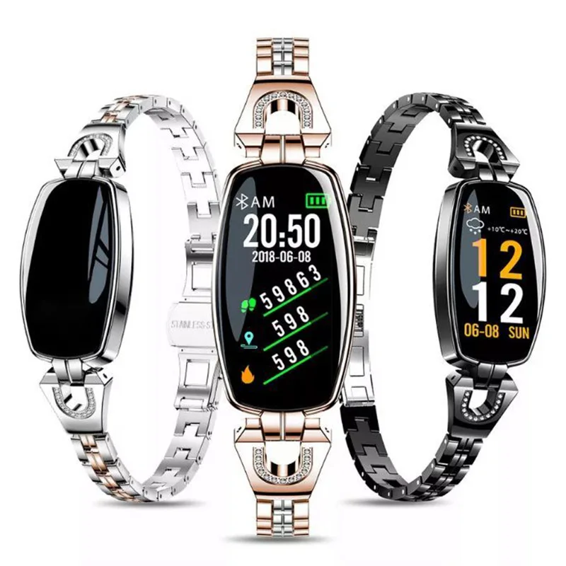 2020 New H8 Women's Smart Watch Waterproof Heart Rate Monitor Calorie Camera Remote Control SmartWatch Ms. Gift for My Lover
2020 New H8 Women's Smart Watch Waterproof Heart Rate Monitor Calorie Camera Remote Control SmartWatch Ms. Gift for My Lover