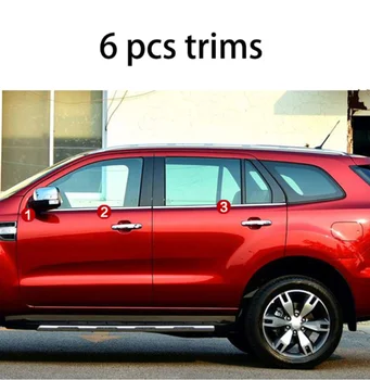 stainless steel car window trims for ford everest 2015 2016 2017 2018
stainless steel car window trims for ford everest 2015 2016 2017 2018