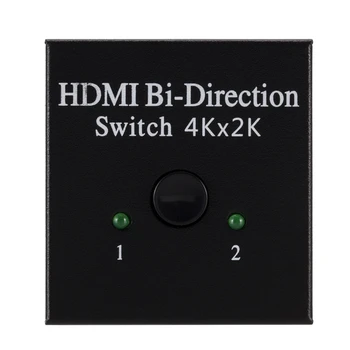 4K Bi-Direction HDMI 2.0 Cable Switch Switcher Splitter Hub HDCP 2 In 1 Out 1 In 2 Out double-sided Splitter
4K Bi-Direction HDMI 2.0 Cable Switch Switcher Splitter Hub HDCP 2 In 1 Out 1 In 2 Out double-sided Splitter