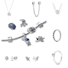 2022 new ladies jewelry star-catching journey bracelet set suitable for 925 sterling silver original Pandora beaded DIY designer
2022 new ladies jewelry star-catching journey bracelet set suitable for 925 sterling silver original Pandora beaded DIY designer