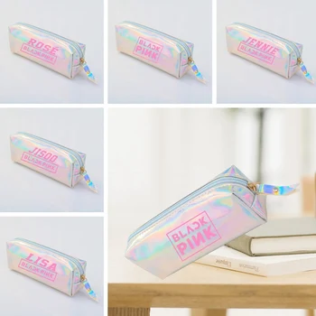 Blackpink Laser Pencil Case PU Pen Bag School Supplies Stationery Gift Pencilcase School Cute Pencil Box School Tools
Blackpink Laser Pencil Case PU Pen Bag School Supplies Stationery Gift Pencilcase School Cute Pencil Box School Tools