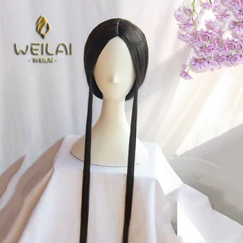 WEILAI Big braid Vintage Wigs for Women Han Dynasty Ancient Style Wig Ancient Costume Versatile Daily Used Custom wig 
WEILAI Big braid Vintage Wigs for Women Han Dynasty Ancient Style Wig Ancient Costume Versatile Daily Used Custom wig