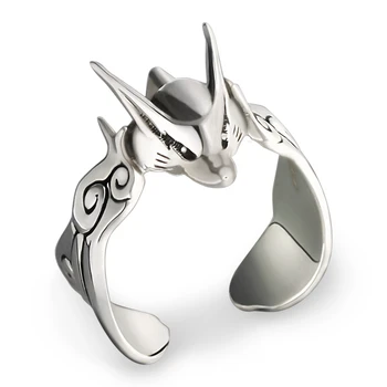 Anime S925 Silver Naruto Uzumaki Kurama Kyuubi Ninja Ring Adjustable Cosplay Jewelry ring Birthday Gift Props New
Anime S925 Silver Naruto Uzumaki Kurama Kyuubi Ninja Ring Adjustable Cosplay Jewelry ring Birthday Gift Props New