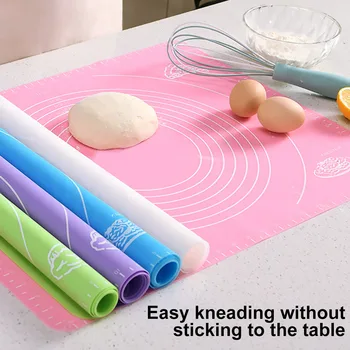 Multi-size Silicone Baking Mat with Scale Sheet Extra Large Baking Mat for Rolling Pizza Dough Non-Stick Maker Holder Pastry
Multi-size Silicone Baking Mat with Scale Sheet Extra Large Baking Mat for Rolling Pizza Dough Non-Stick Maker Holder Pastry