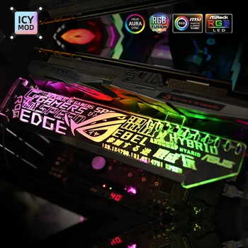 VGA Holder GPU Support RGB Molex 4Pin 12V 5V 3Pin AURA SYNC Chassis Customize MOD Acrylic GPU Bracket Stand Water Cooler Custom
VGA Holder GPU Support RGB Molex 4Pin 12V 5V 3Pin AURA SYNC Chassis Customize MOD Acrylic GPU Bracket Stand Water Cooler Custom