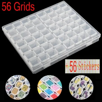 5D Diamond Embroidery Accessories diamond painting Boxes Cross Stitch Cases Storage Organizer 28/56Girds with stickers
5D Diamond Embroidery Accessories diamond painting Boxes Cross Stitch Cases Storage Organizer 28/56Girds with stickers