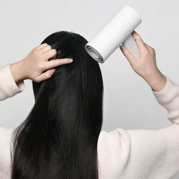 

From Xiaomi Youpin Reepro 1300W Professional Hair Dryer Quick Drying Folding Handle Hair Dryer RP-HC04 White With High Quality