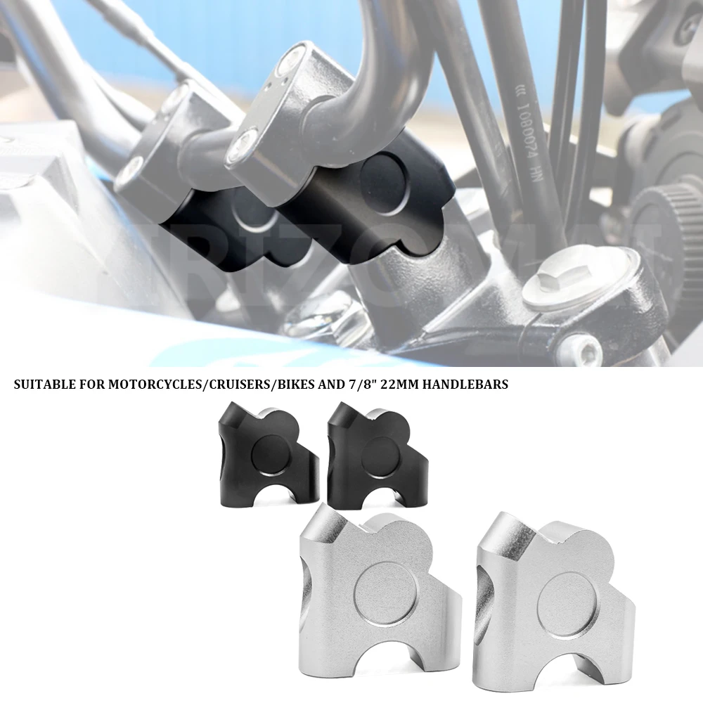 Universal Motorcycle Cnc Aluminum Handlebar Riser Clamp Mount Taper 2Pcs 22Mm For Triumph Honda Yamaha Suzuki Kawasaki
Universal Motorcycle Cnc Aluminum Handlebar Riser Clamp Mount Taper 2Pcs 22Mm For Triumph Honda Yamaha Suzuki Kawasaki