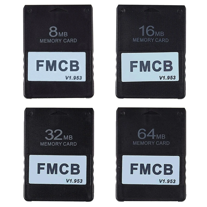 

FMCB v1.953 Card Memory Card for PS2 Playstation 2 Free McBoot Card 8MB 16MB 32MB 64MB OPL MC Boot Program Card